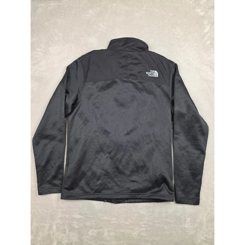 The North Face Hybrid Full Zip Jacket Mens M Black NF0A3LH6 Fleece Outdoor